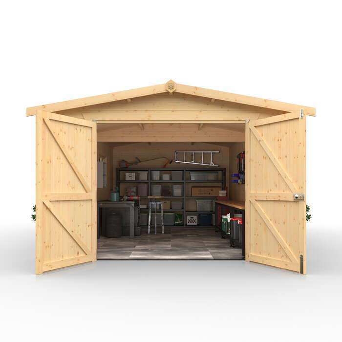 The Malayan Garage | 44mm Log Cabin REDUCED HEIGHT