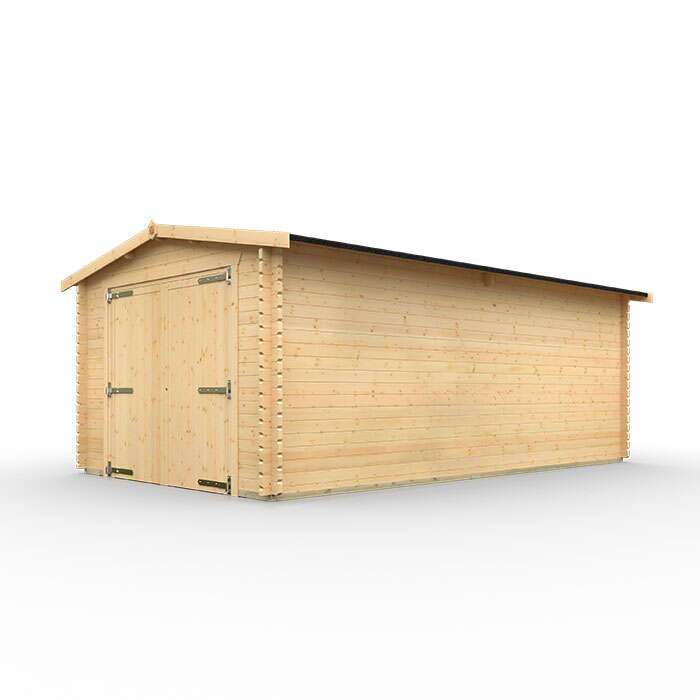 The Malayan Garage | 44mm Log Cabin REDUCED HEIGHT