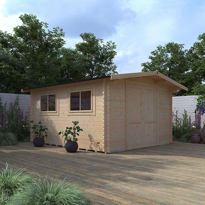 The Rayner | 44mm Log Cabin REDUCED HEIGHT