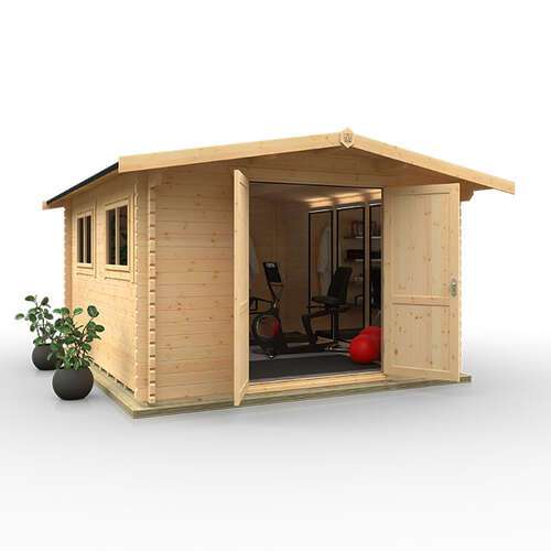 The Rayner | 44mm Log Cabin REDUCED HEIGHT