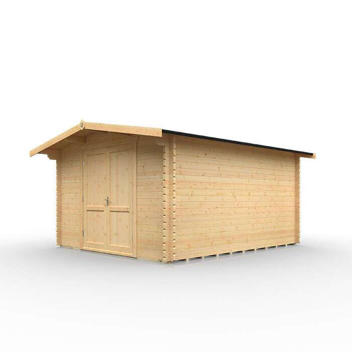 The Rayner | 44mm Log Cabin REDUCED HEIGHT