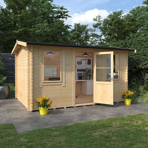 The Rosen | 44mm Log Cabin REDUCED HEIGHT