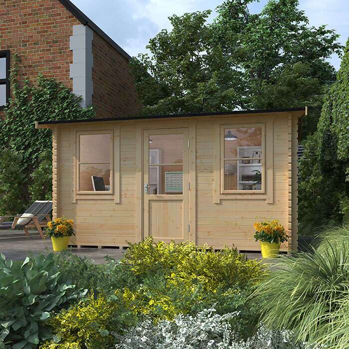 The Rosen | 44mm Log Cabin REDUCED HEIGHT