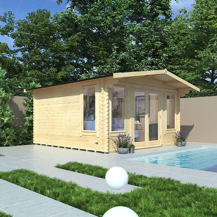 The Shere | 44mm Log Cabin REDUCED HEIGHT