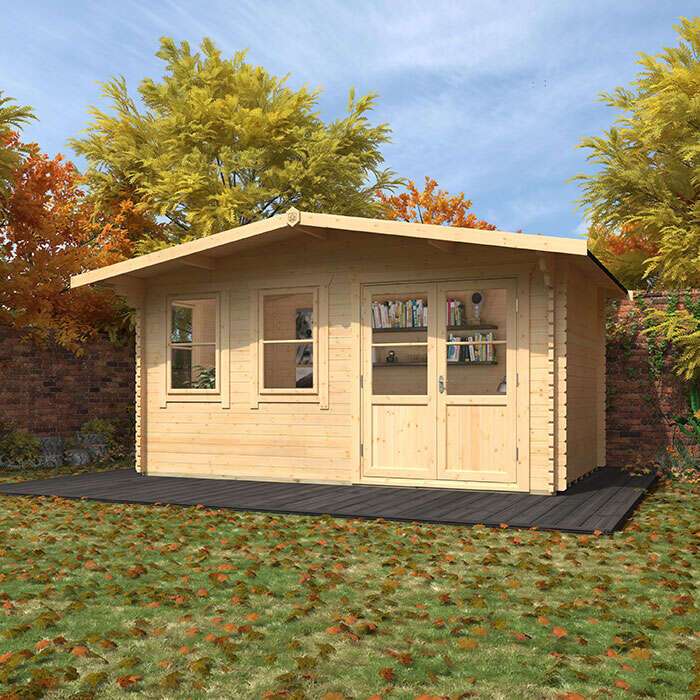 The Zeta | 44mm Log Cabin REDUCED HEIGHT