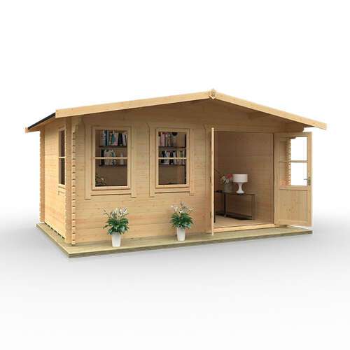 The Zeta | 44mm Log Cabin REDUCED HEIGHT