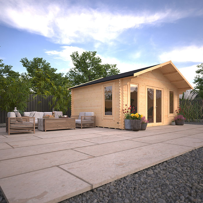 The Shere | 44mm Log Cabin