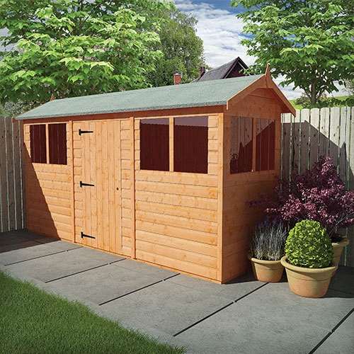 TigerFlex Shiplap Apex Shed | Delivered in 3 working days | Tiger Sheds