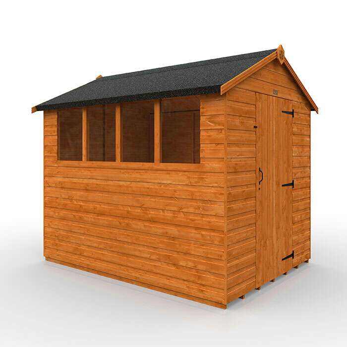 Tiger Shiplap Apex Express Shed