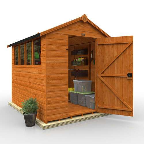 Tiger Shiplap Apex Express Shed