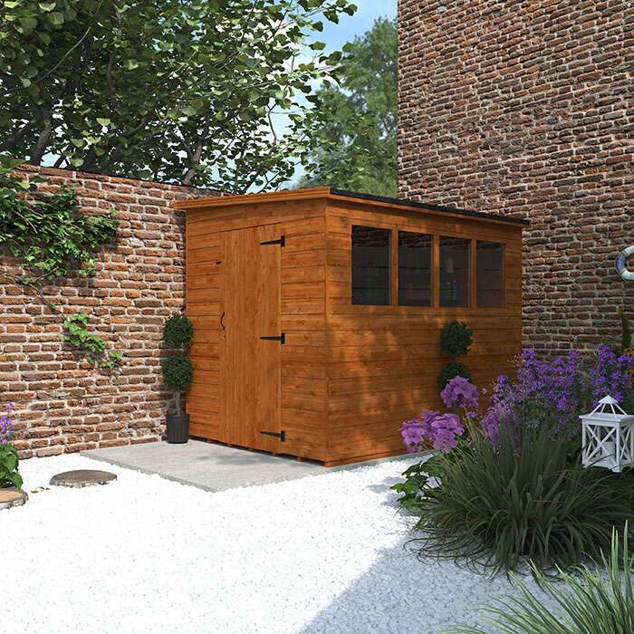 Tiger Shiplap Lean-To Pent Shed