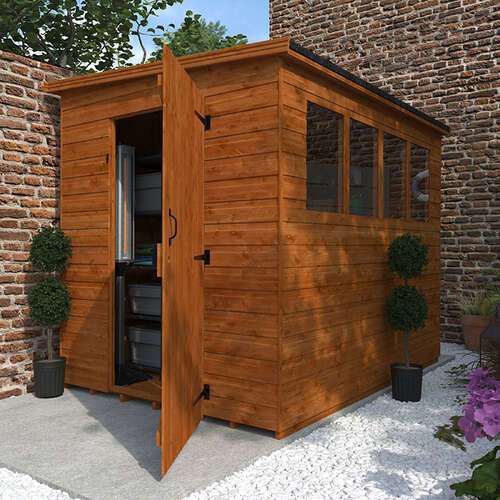 Tiger Shiplap Lean-To Pent Shed