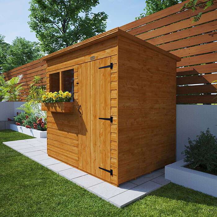 Tiger Shiplap Pent Express Shed