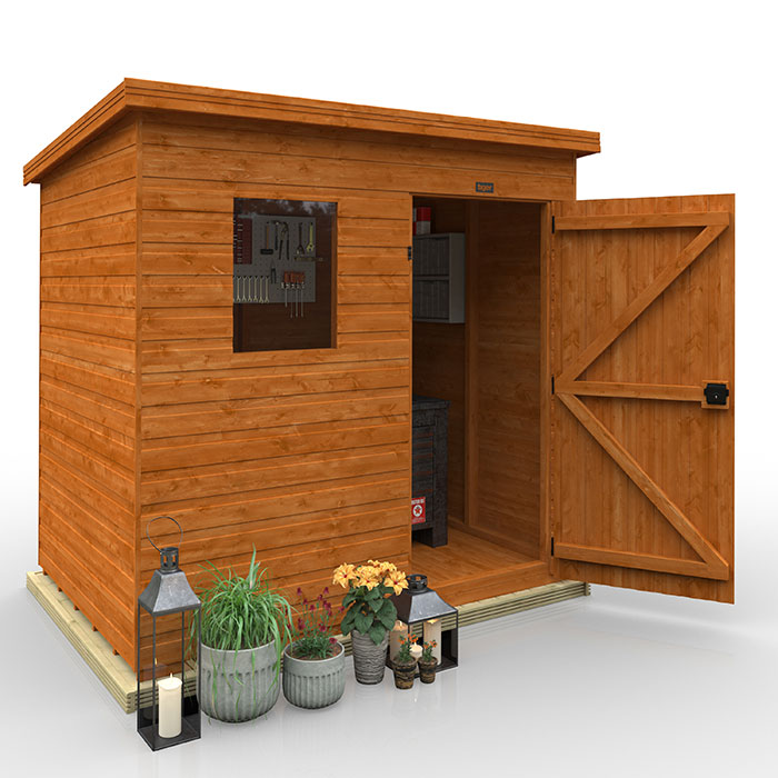 Tiger Shiplap Pent Shed | Heavy Duty Framing
