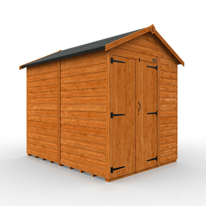 TigerFlex® Shiplap Apex Windowless Double Door Shed