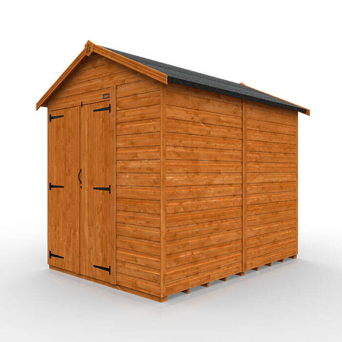 TigerFlex® Shiplap Apex Windowless Double Door Shed