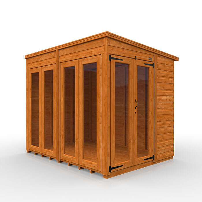 TigerFlex® Shiplap Pent Full Pane Summerhouse