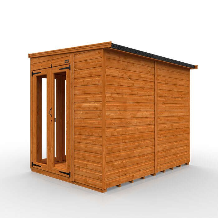 TigerFlex® Shiplap Pent Full Pane Summerhouse