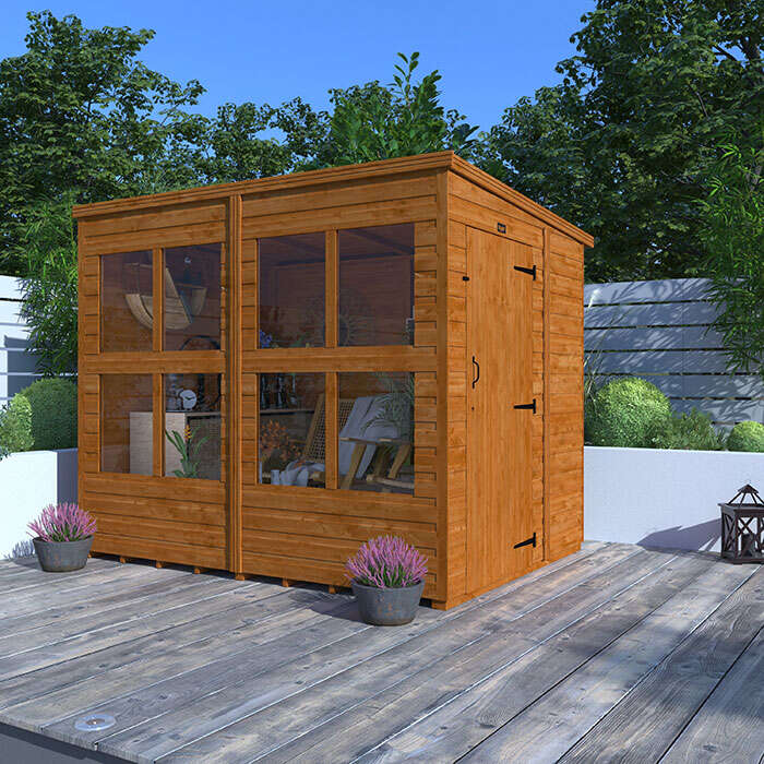 TigerFlex® Shiplap Pent Sunroom