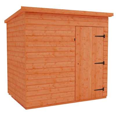 Tiger Shiplap Windowless Pent Shed Wooden Shiplap Sheds Tiger