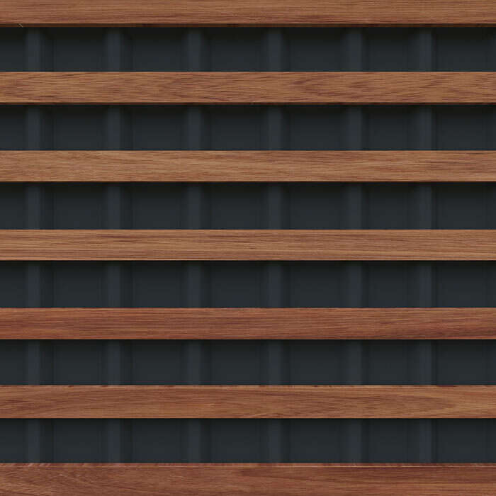 Tiger Modular Maxi | Rear Horizontal Timber Slats | Matches Front Timber Cladding