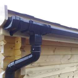 Guttering for 12x8w The Aura - LOW SIDE ONLY