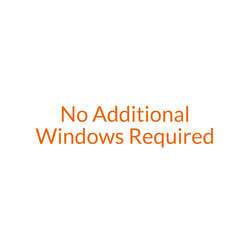 No Additional Window Required 10