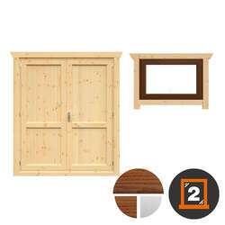 Upgrade Rayner | uPVC Oak| Window Only (1x)