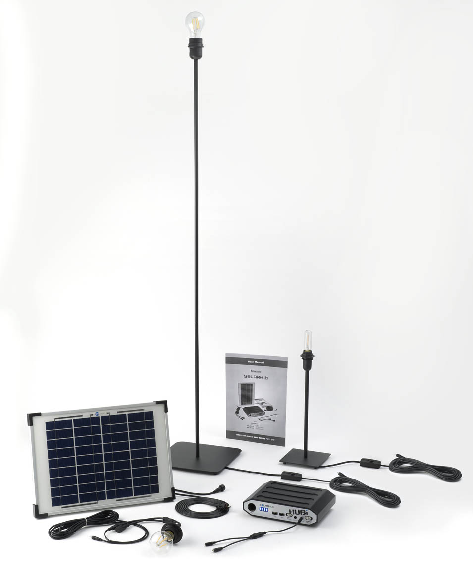 Hubi Retro 3 - Solar Lighting Kit
