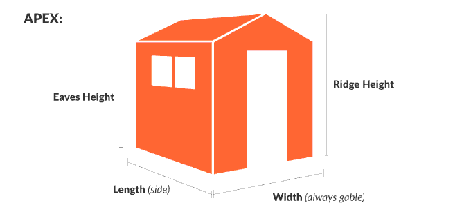 Apex Shed Dimensions