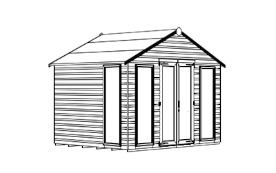 Summerhouse Roof - Apex