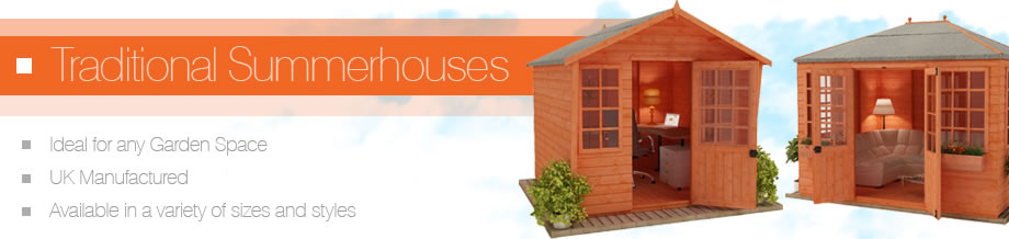 Traditional Summer Houses | Classic Summer Houses | Tiger Sheds