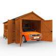 Tiger Wooden Garage