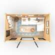The Onyx | 44mm Insulated Log Cabin