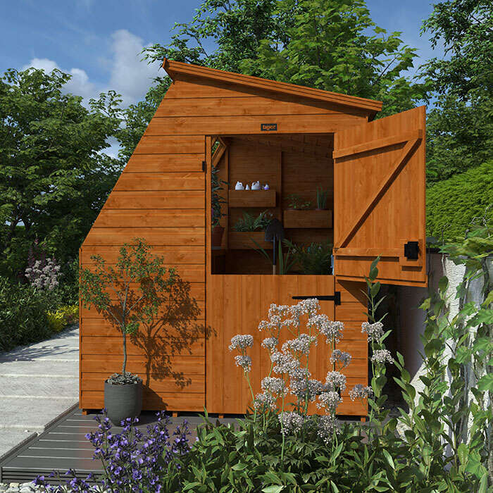 Tiger Potting Shed | Right Hand Stable Door