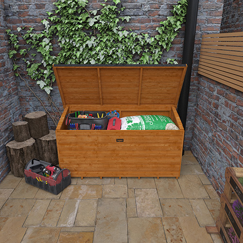 Tiger Wooden Tool Chest