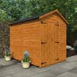 TigerFlex® Shiplap Apex Windowless Double Door Shed