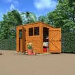 TigerFlex® Shiplap Pent 2-Door Shed