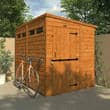 TigerFlex® Shiplap Pent Security Shed