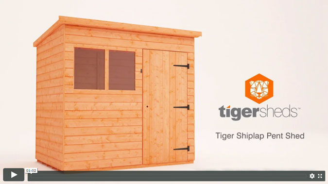 Tiger Shiplap Pent Product Video