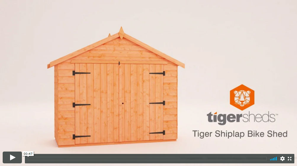 Tiger Bike Shed Product Video