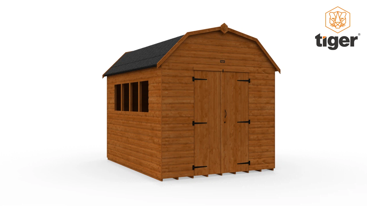 Tiger Mini-Barn | 360 View | 10x8w