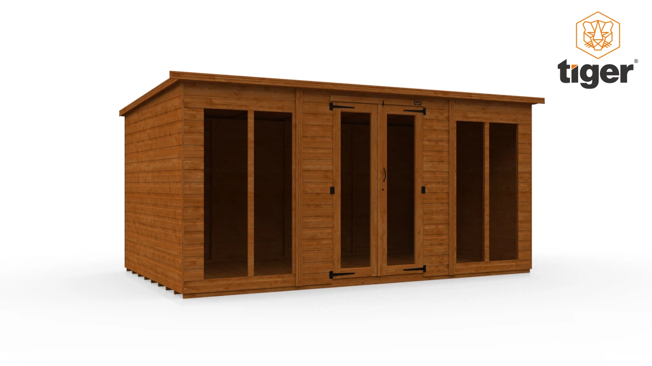 Tiger Pent Retreat Summerhouse | 360 View | 14x8w